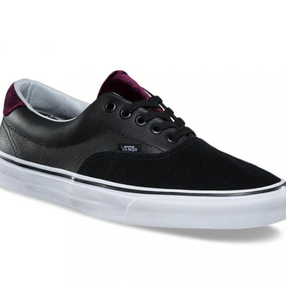 Vans Era 59 Velvet Black/Red Sneakers
